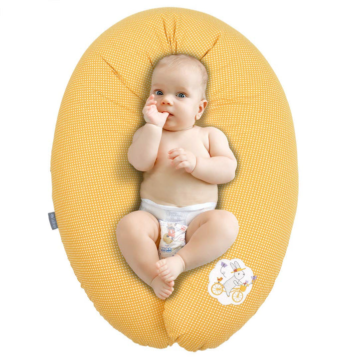 sei Design Stillkissen 170×30 cm – ergonomisch geprüftes Unterstützungskissen für Erwachsene – leise
