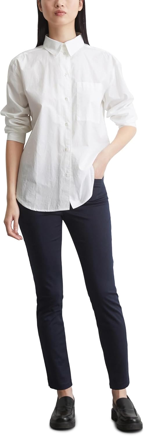 Marc O'Polo Damen Blouse 38 Weiss, 38 Weiss