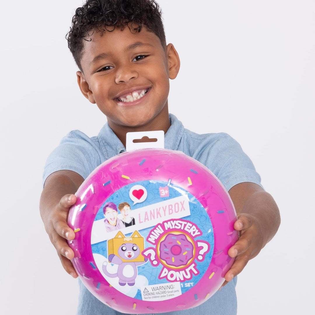 LankyBox 2182 Mystery Donut, Minifiguren zum Sammeln, 6 spannende Spielzeuge zum Entdecken im Innere