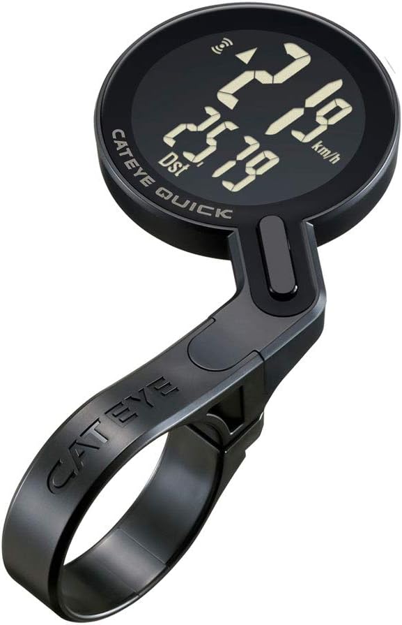 Cateye Computadora Quick Negra Uhr, Black (schwarz), Einheitsgrösse