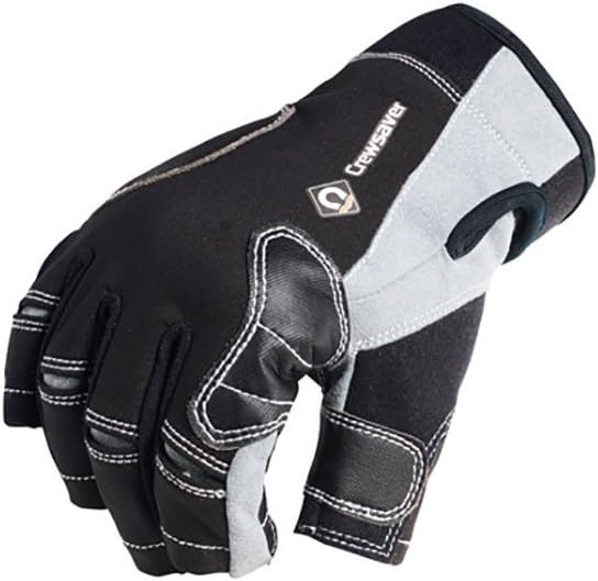 Crewsaver Short Finger Handschuhe 2023 - Schwarz XXL, XXL