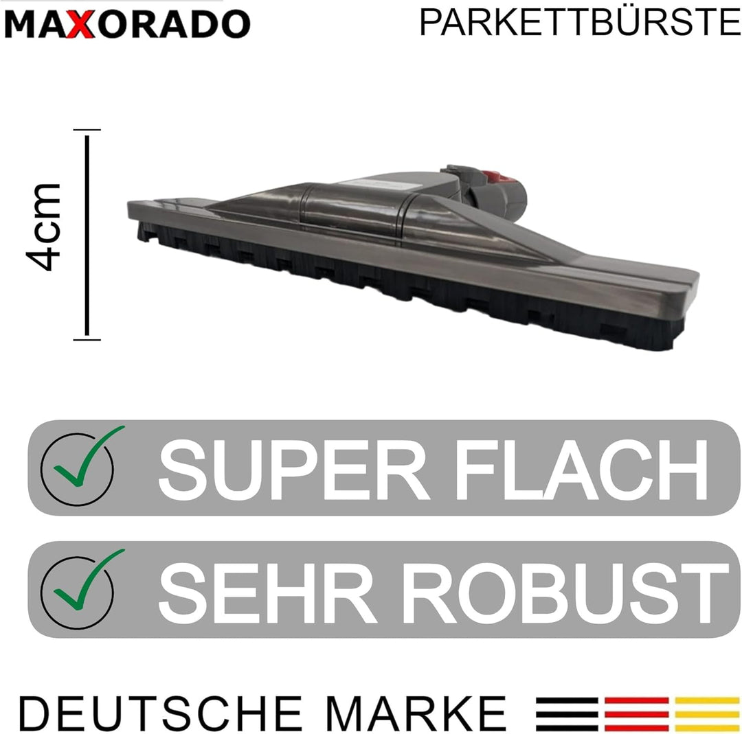 Parkettdüse für V7 V8 V10 V11 V15 GEN5 Hartbodendüse Parkettbürste Bodendüse kompatibel mit Dyson St