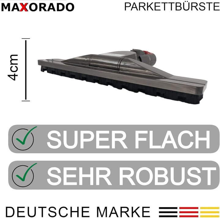Parkettdüse für V7 V8 V10 V11 V15 GEN5 Hartbodendüse Parkettbürste Bodendüse kompatibel mit Dyson St