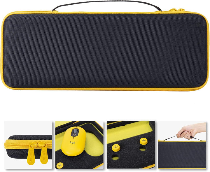 Aenllosi Hart Tragen Tasche Hülle für Logitech POP ICON Combo/Pop Keys Mechanische kabellose Tastatu