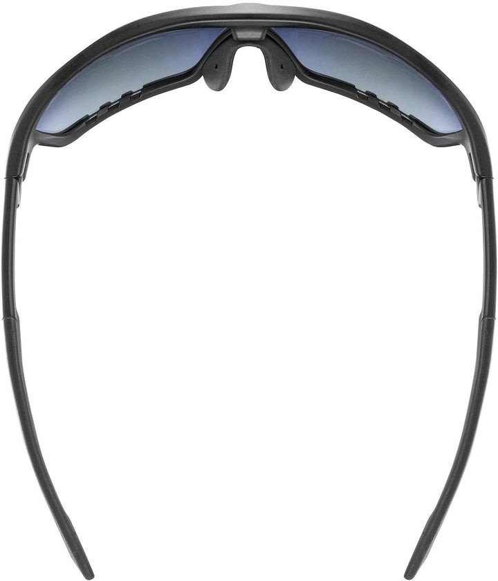 Uvex Unisex Sportstyle 706 Sportbrille (1er Pack) Einheitsgrösse Black Matt/Blue, Einheitsgrösse Bla