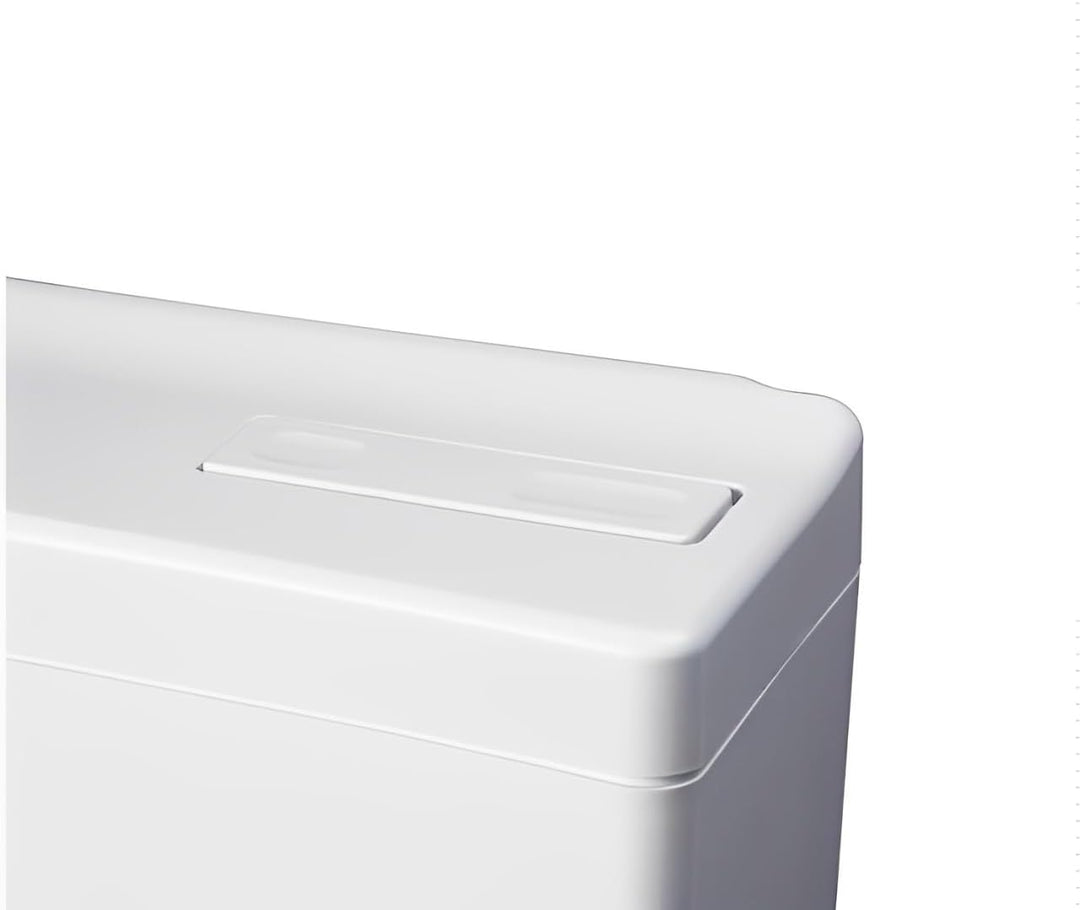 Negrari N1034RAM Pratika WC-Kassette aus isoliertem ABS, Fassungsvermögen 9 l, weiss