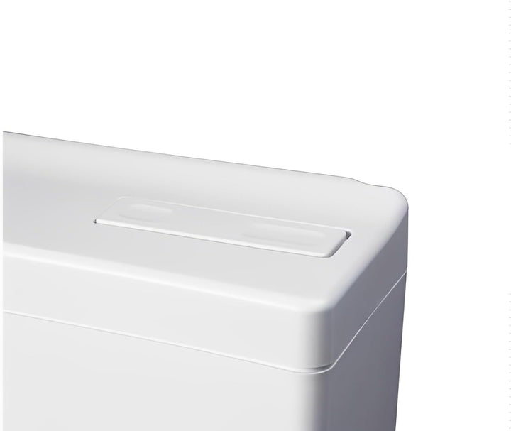 Negrari N1034RAM Pratika WC-Kassette aus isoliertem ABS, Fassungsvermögen 9 l, weiss
