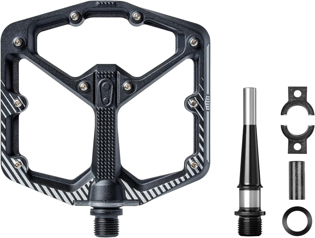Crankbrothers Stamp Flat BMX/MTB Fahrradpedal – Plattform-Fahrradpedal, minimales Profil, Verstellba