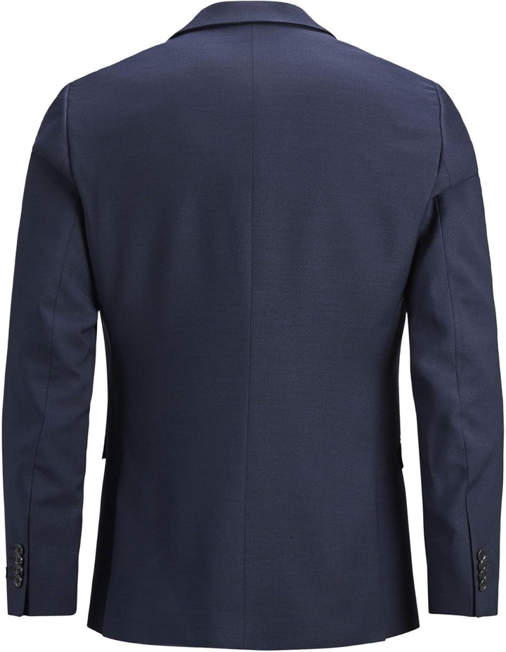 JACK & JONES Male Einreihiger Blazer JPRSOLARIS Super Slim Fit Blazer 42 Dark Navy, 42 Dark Navy