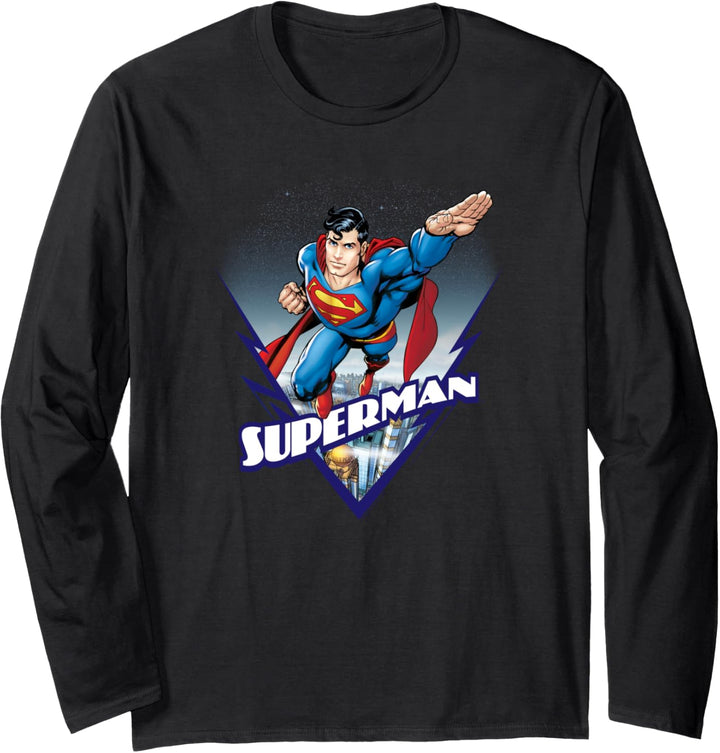 Superman Looks Like a Job For Langarmshirt