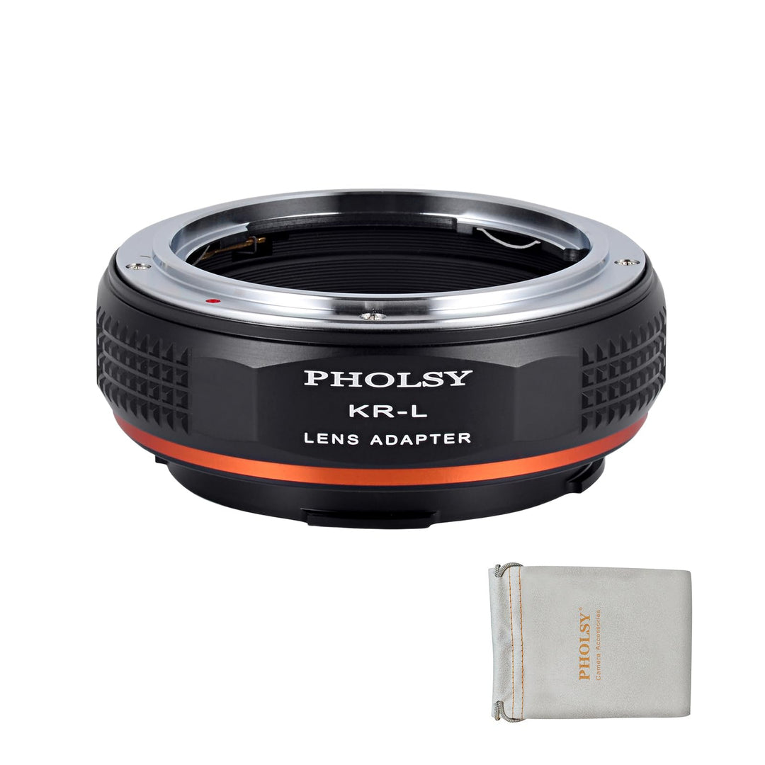 PHOLSY Konverter AR auf L Mount Objektivadapter Kompatibel mit Konica AR Objektiv auf L Mount Kamera