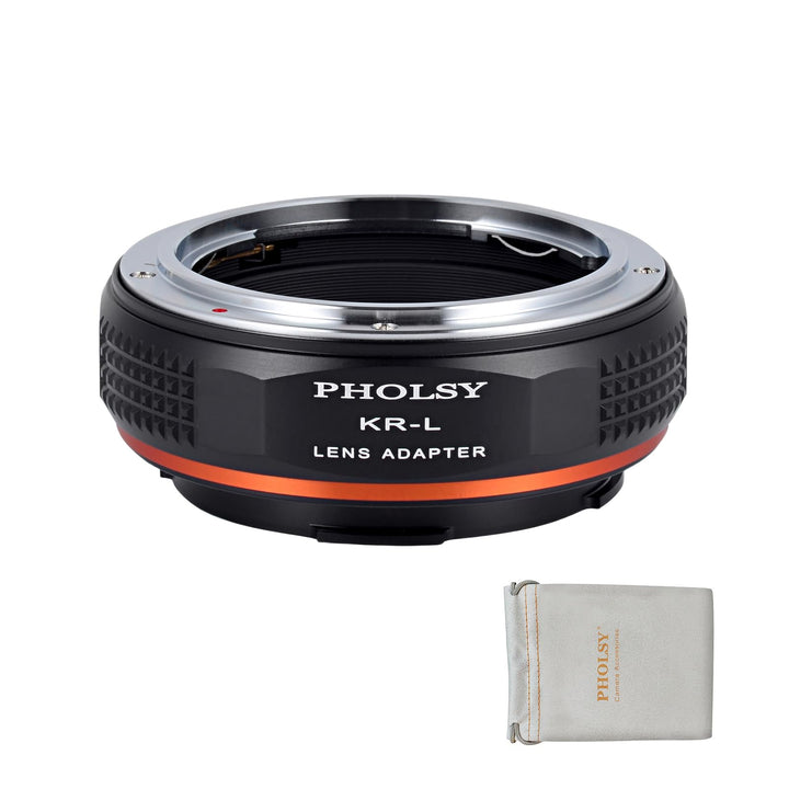 PHOLSY Konverter AR auf L Mount Objektivadapter Kompatibel mit Konica AR Objektiv auf L Mount Kamera