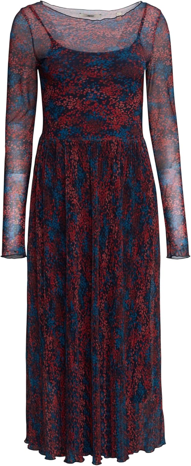 ESPRIT Damen 083ee1e312 Kleid XXS 405/Dark Blue, XXS 405/Dark Blue