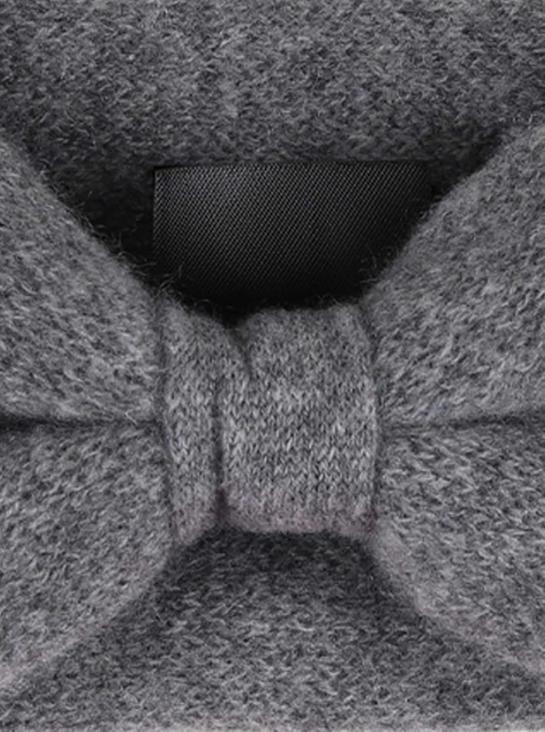 Zwillingsherz Stirnband aus 100% Kaschmir - Hochwertiges Kopfband im Uni Design für Damen Frauen Mäd