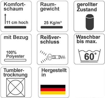 MSS® Kinderbettmatratze - 100 x 200 cm, 100 x 200 cm