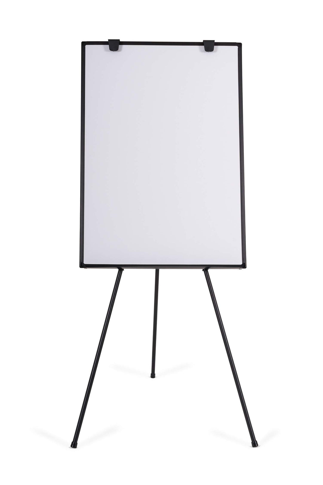 BoardsPlus Dreibein Flipchart, Magnetische Tafel, Mit Aluminiumrahmen, höhenverstellbar, Schwarz, Ge