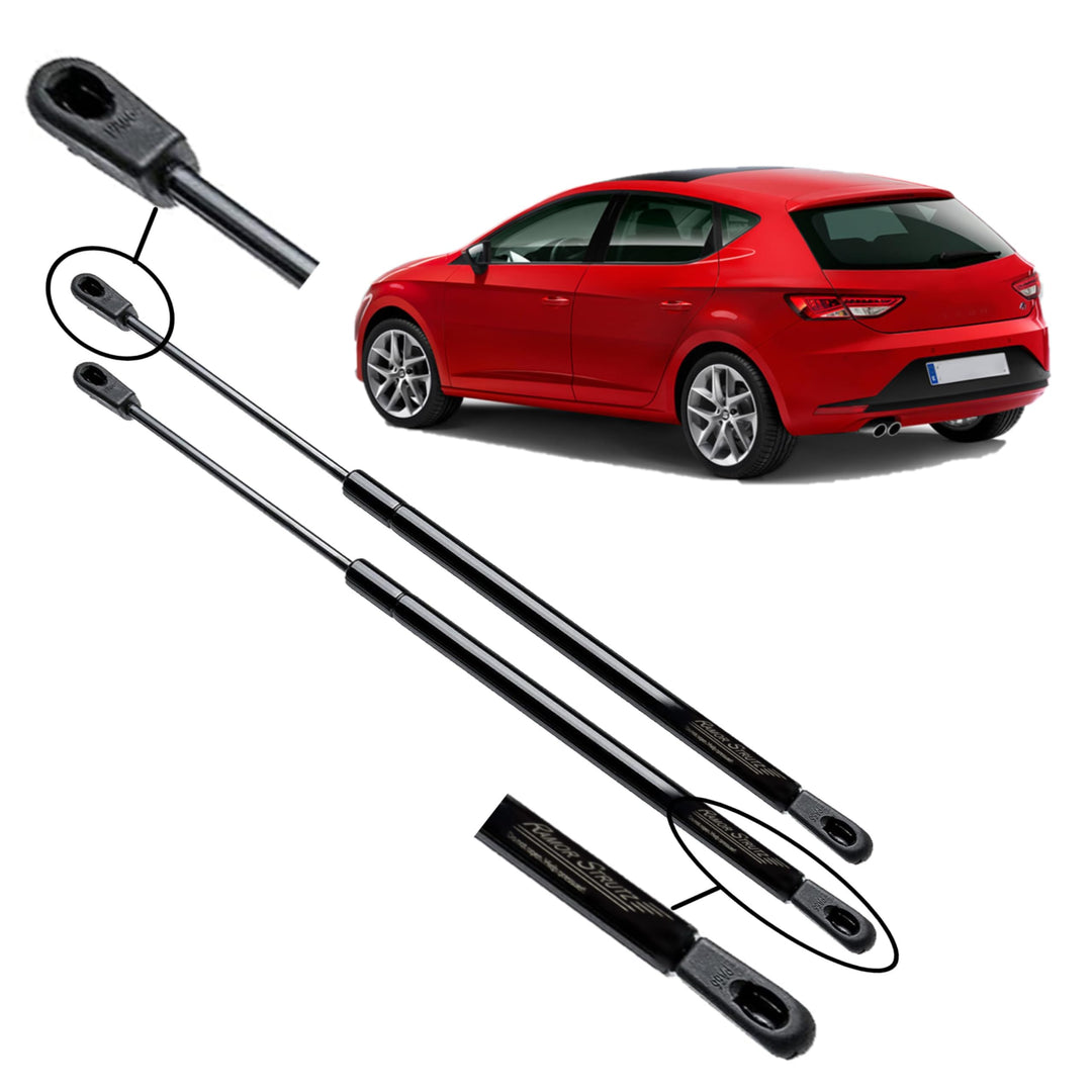 2x Gasfeder Dämpfer Heckklappe Kompatibel mit Seat Leon Fliessheck mk3 2012-2019. Gasdruckfeder Heck