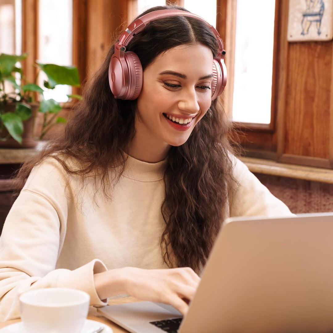 OneOdio Bluetooth Kopfhörer Over Ear [Bis zu 110 Std & BT 5.2] Kopfhörer Kabellos Bluetooth mit 50mm