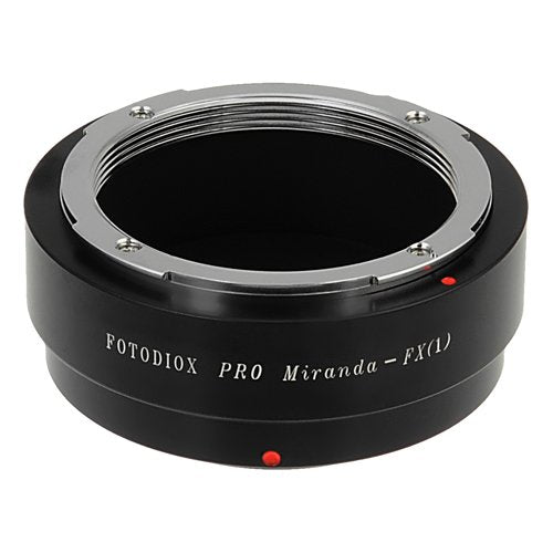 Fotodiox Pro Lens Mount Adapter Compatible with Miranda (Mir) Lenses on Fujifilm X-Mount Cameras Mir