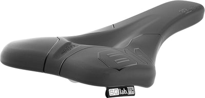 SQlab 611 Ergowave CrMo, MTB Tech & Trail Fahrradsattel Schwarz 12 cm Einfarbig, Schwarz 12 cm Einfa