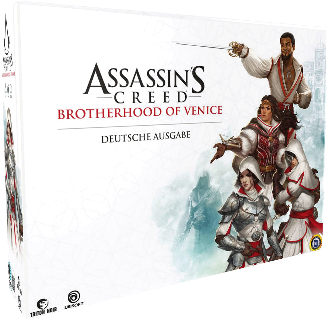 Assassin´s Creed Brettspiel | Synapses Games | Deutsch | Abenteuerspiel für 1-4 Personen | ab 14 Jah