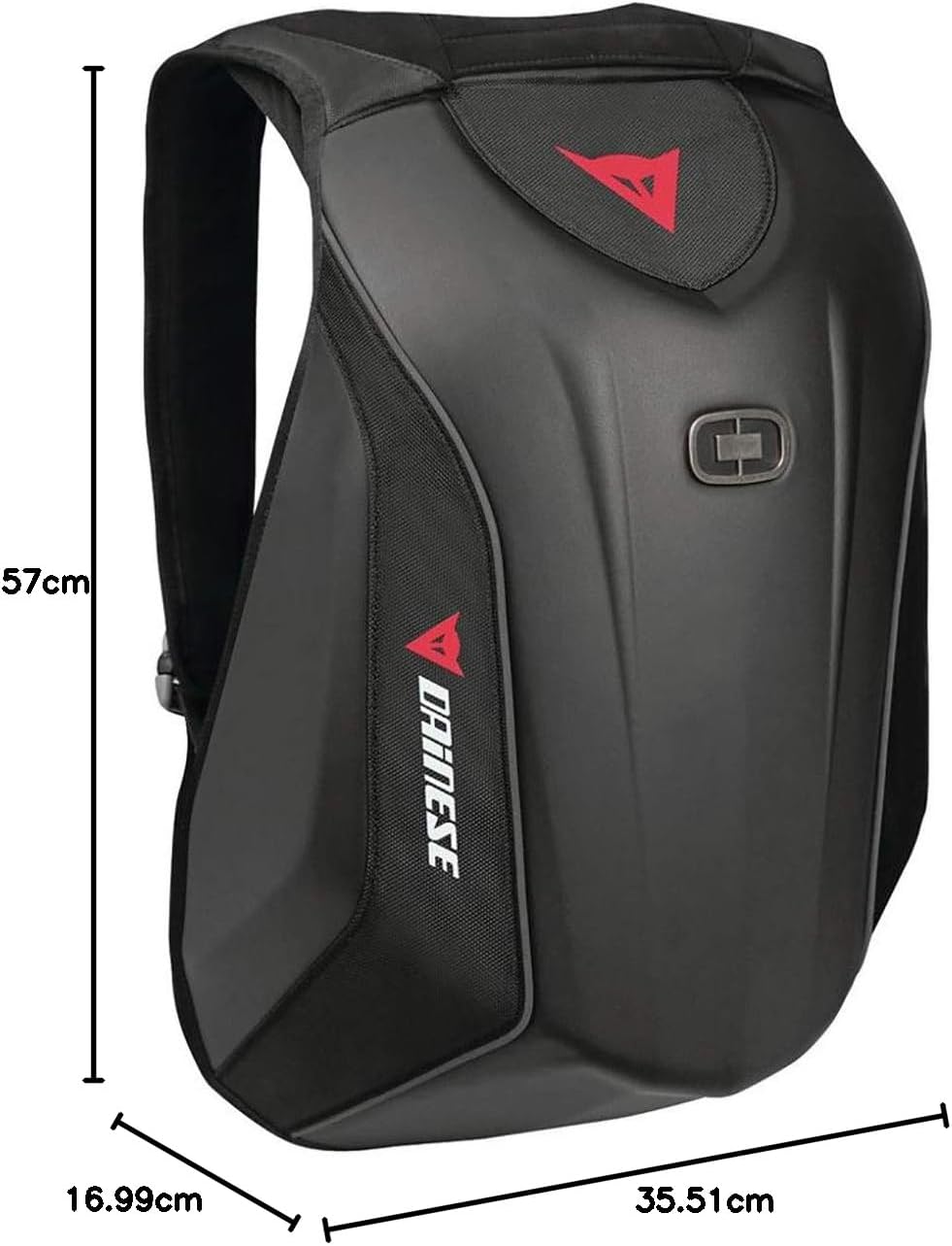 Dainese Unisex D-mach Backpack Motorrad Rucksäcke (1er Pack) N Schwarz, N Schwarz