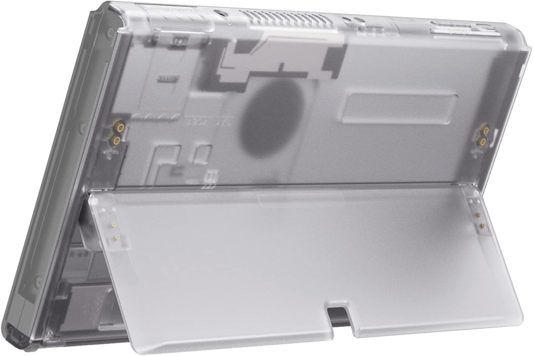 eXtremeRate Backplate Case für Nintendo Switch OLED Console, DIY-Ersatz Rücken Hülle Gehäuse&Lautstä
