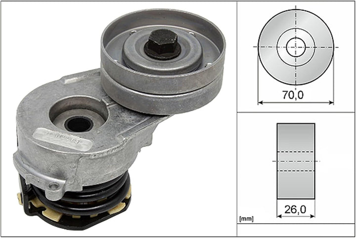 INA 534 0321 10 Spannarm, Keilrippenriemen