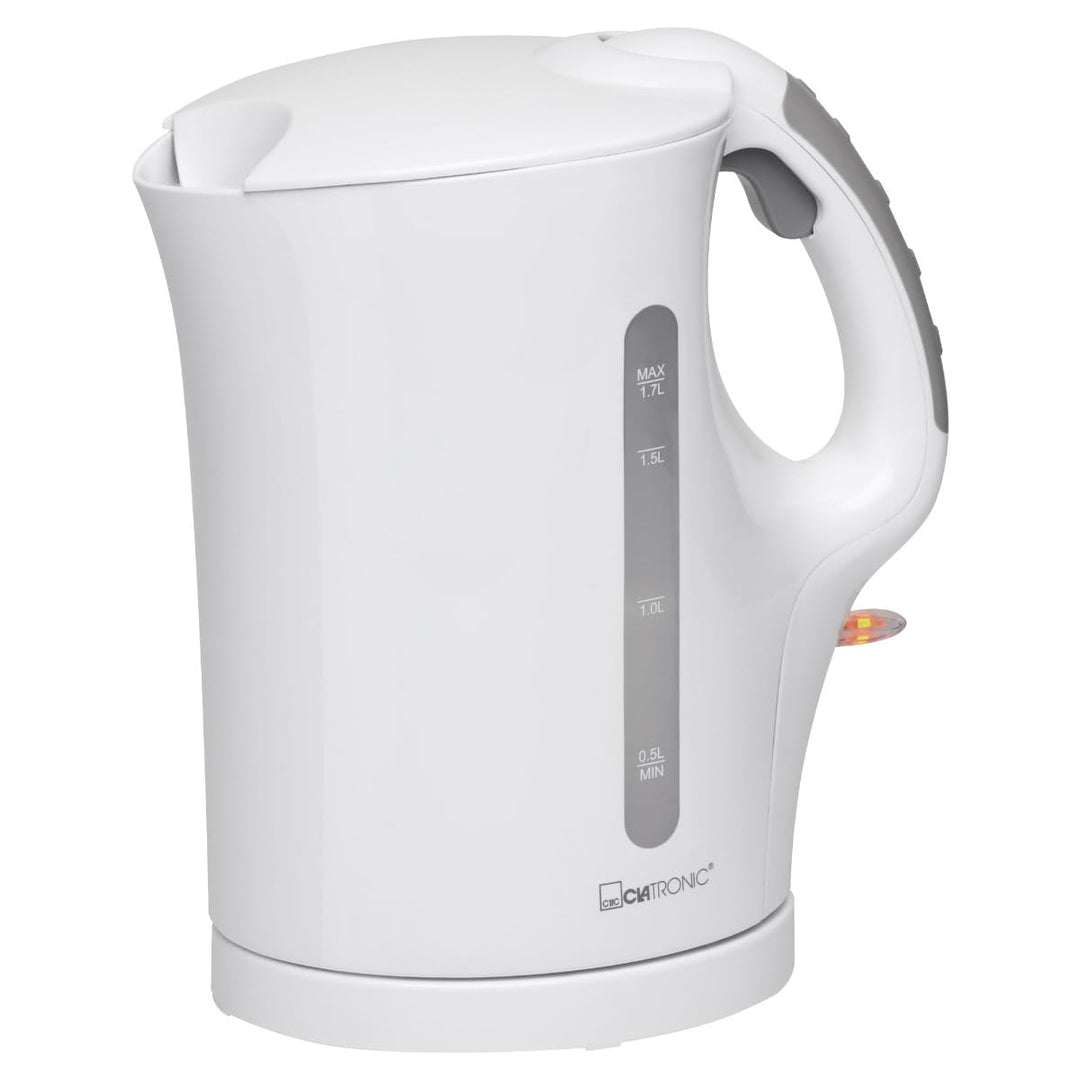 Clatronic® Wasserkocher | Kettle | Wasserkocher 1,7 L mit automatischer & manueller Abschaltung | he