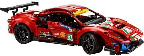 LEGO 42125 Technic Ferrari 488 GTE “AF Corse #51” Supersportwagen, Exklusives Sammlermodell, Sammler