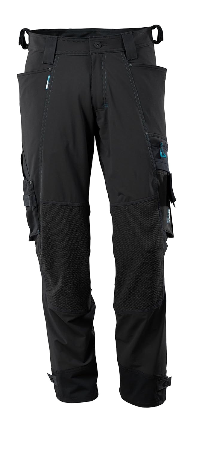 Mascot 17079-311 Bundhose "Stretch" Dyneema® - Advanced, Schwarz, 82C42 42 Schwarz, 42 Schwarz