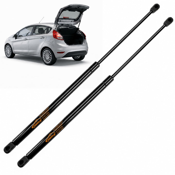 2X Heckklappendämpfer für Ford Fiesta MK6 2008-2017 Gasdruckfeder Kofferraum Dämpfer Schwarz Gasdruc