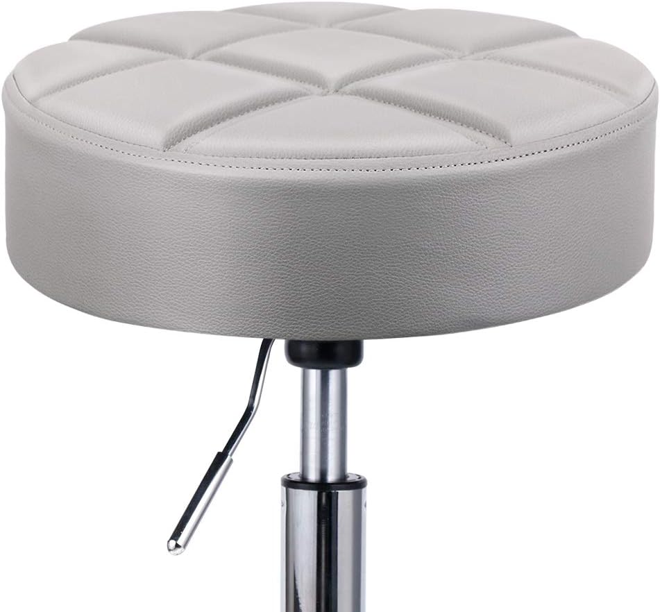 Leader Accessories Drehhocker höhenverstellbar Rollhocker Funktionaler Arbeitshocker Studiohocker im