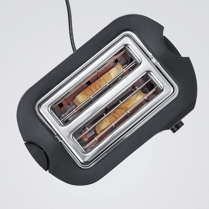SEVERIN AT 9552 Automatik-Toaster (800 W, Inkl. Brötchen-Röstaufsatz, 2 Röstkammern), Single