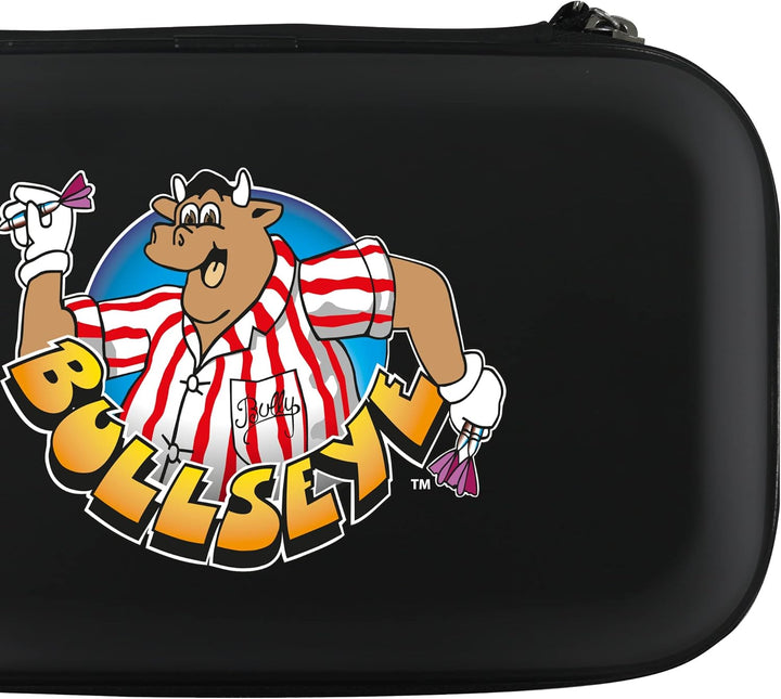 Darts Corner Dartkoffer | EVA-Dart-Etui für 2 Sets von Stahl & Soft Tip Darts | 6 montierte Pfeile &