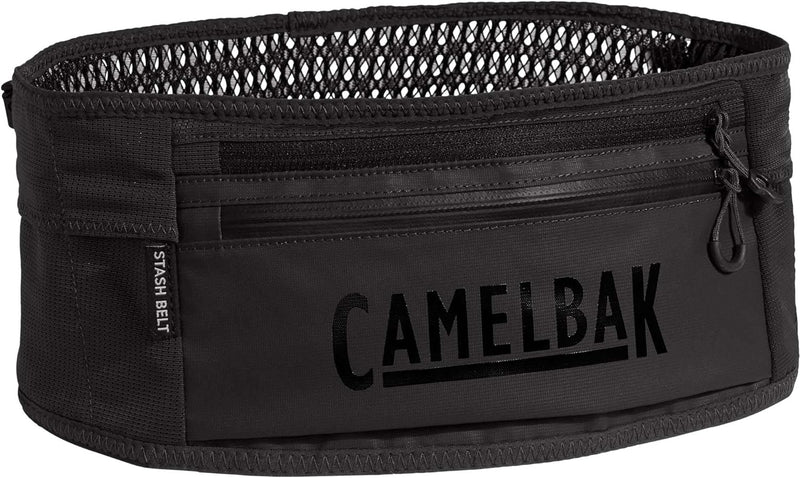 Camelbak Unisex – Erwachsene Stash Belt Hüfttasche, Black M Schwarz, M Schwarz