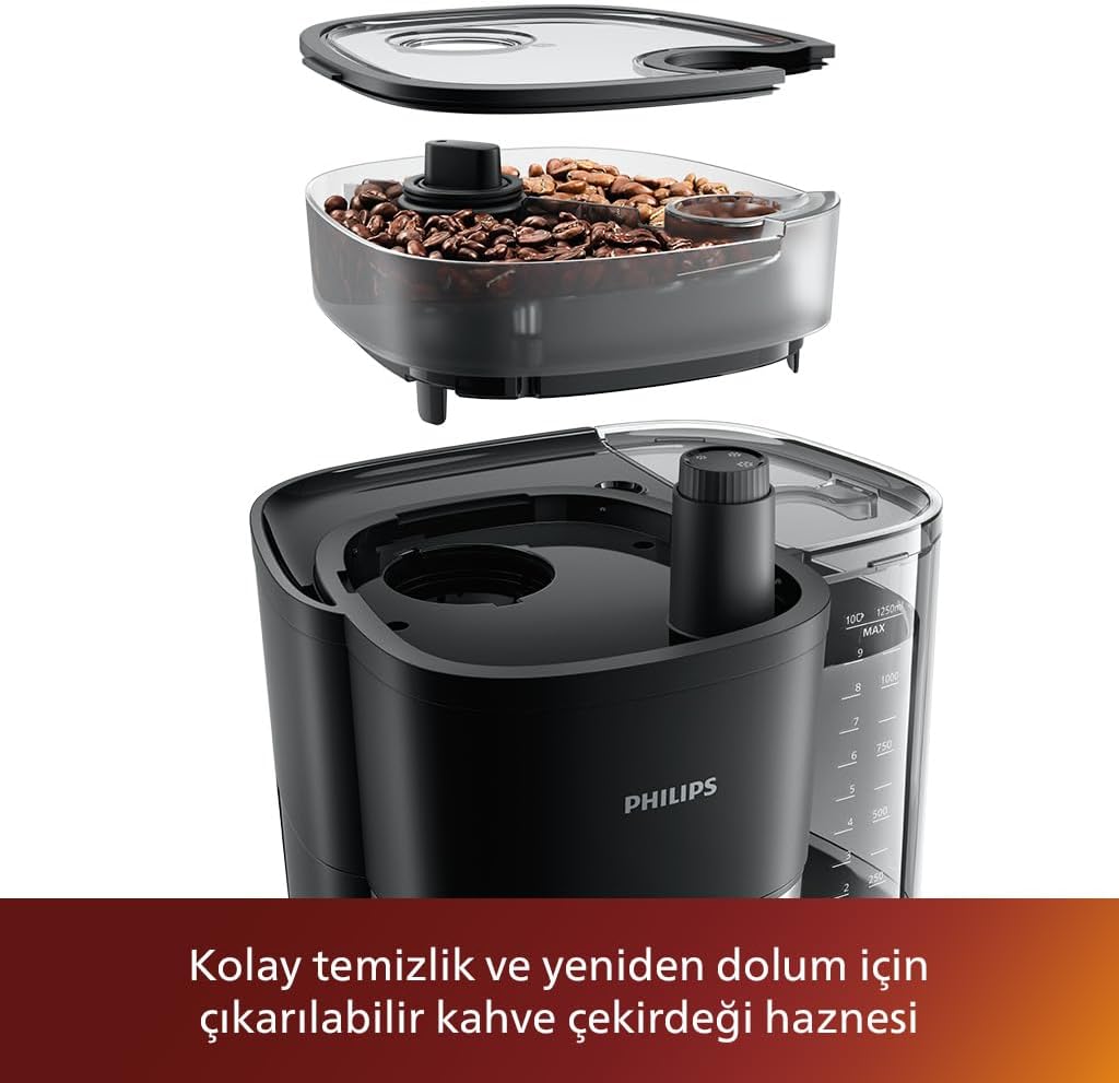 Philips Grind&Brew Coffee Machine (HD7888/01)
