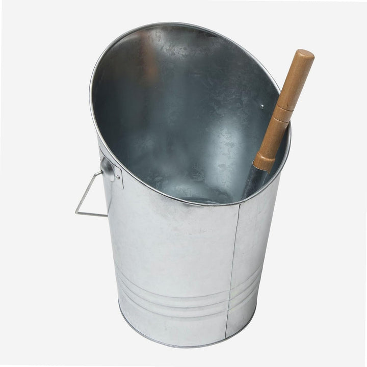 Eimer 7 L und Asche shovel aus verzinktem Stahl WERKA PRO