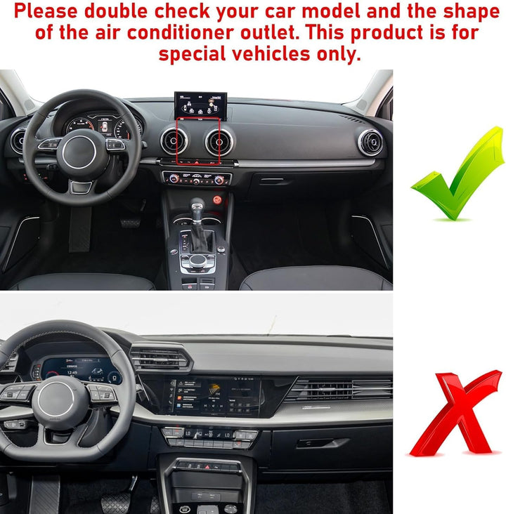 TTCR-II Handyhalterung Kompatibel mit Audi A3(2014–2020) S3(2014–2019) RS3(2016–2017), Autotelefonha