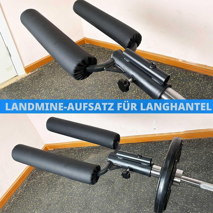KORIKAHM Viking Press Landmine Griff für 5,1 cm olympische Langhantel, T-Bar Row Attachment Core Str