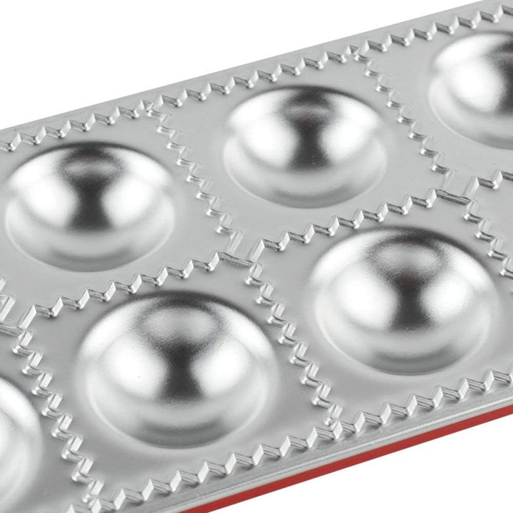 Hochwertigen Edelstahl Ravioli Ausstechformen mit Nudelholz, FantasyDay 2er Set Knödel-Hersteller Pi