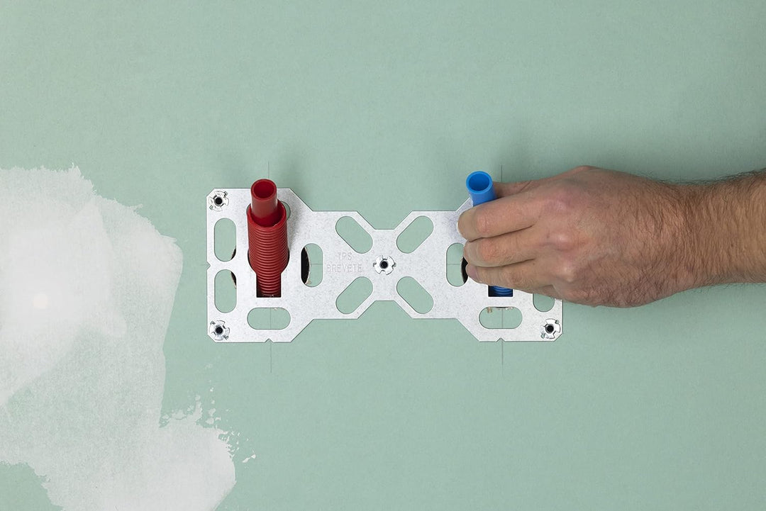 FIXSYSTEM Duale PER Druckplatte (Schraubverschluss) Ø 16 mm für Dusche/Badewanne PER à compression -