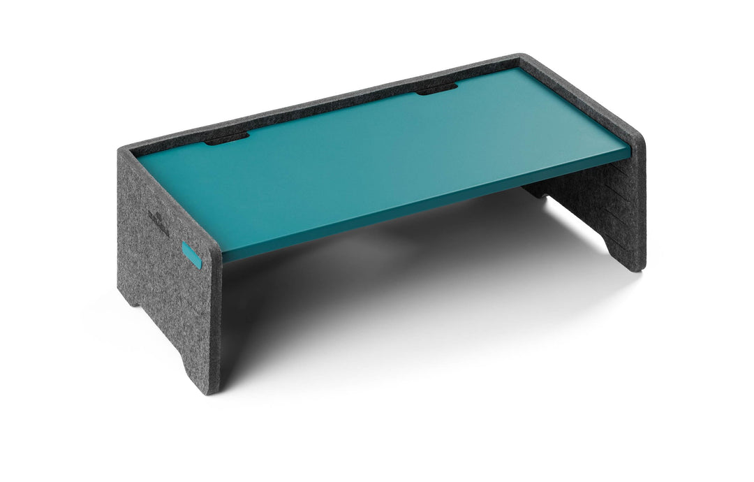 Durable Monitor Ständer Effect für Monitore und Laptops, höhenverstellbar, aus 60% recyceltem PET-Fi