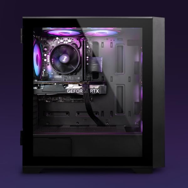 Vibox V-8 Gaming PC Set Komplett • Monitor 23 Zoll • AMD Ryzen 5 5500 4,2GHz • Nvidia RTX 3050 6GB •