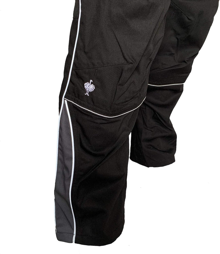 Engelbert Strauss E.S. Herren Bundhose Active Arbeitshose Workwear 44 Schwarz/Anthrazit, 48