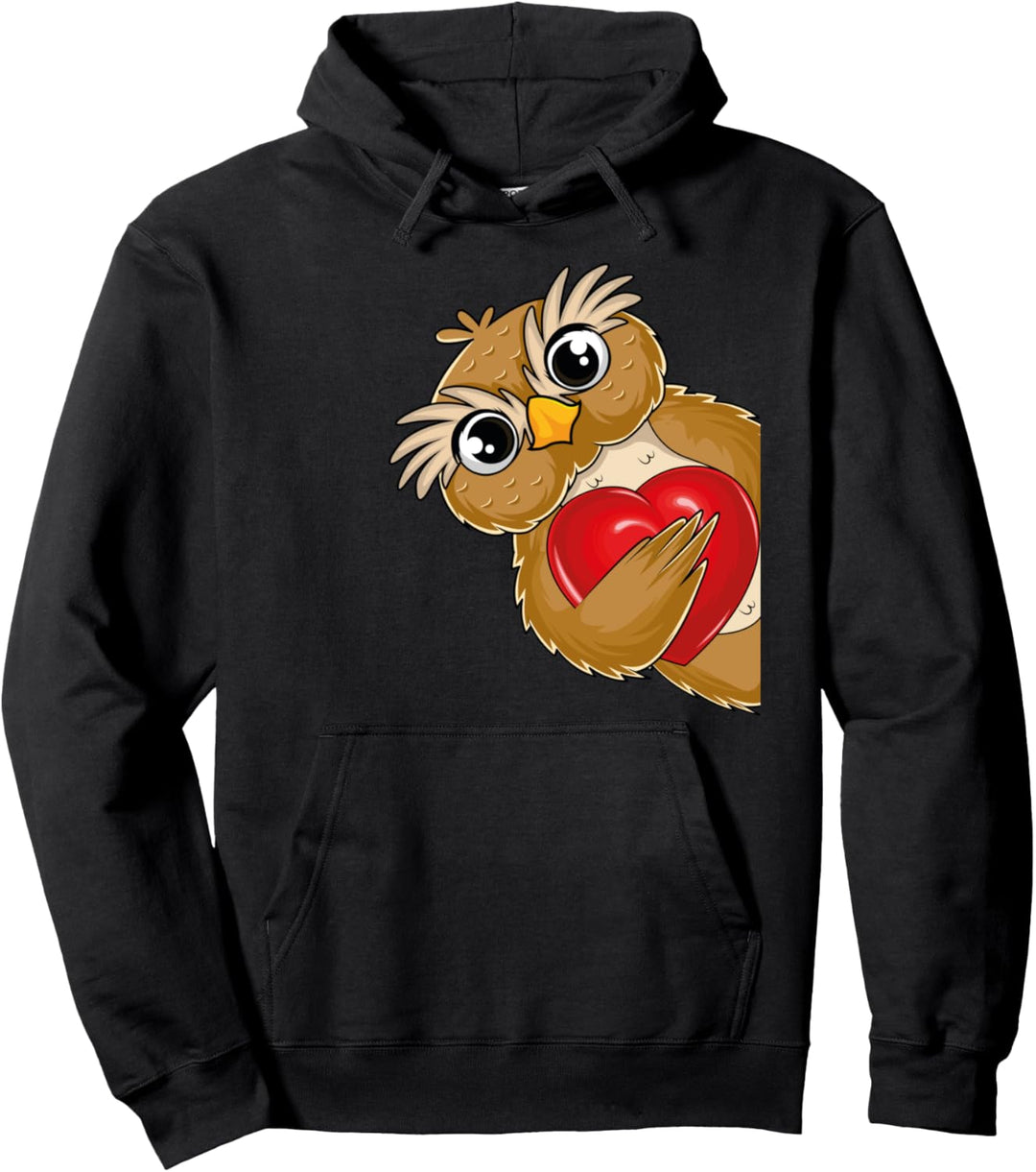Eulen Kinder Damen Mädchen Pullover Hoodie