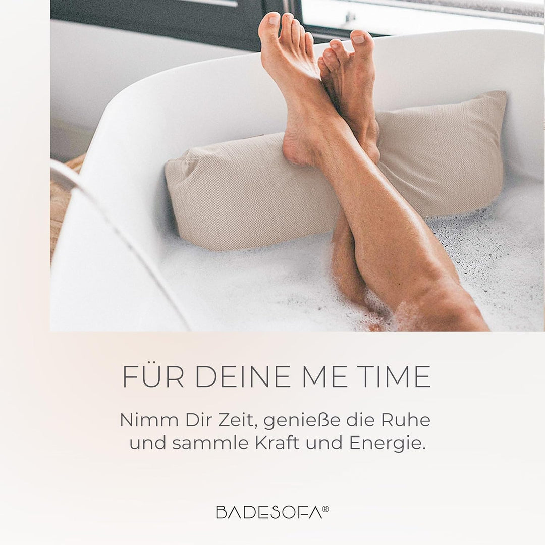 BADESOFA® Badewannen-Sitzkissen | Revolutionärer Komfort für Badewanne, Dusche & Whirpool | Waschbar