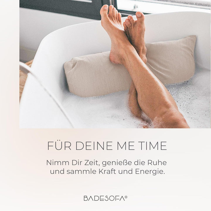 BADESOFA® Badewannen-Sitzkissen | Revolutionärer Komfort für Badewanne, Dusche & Whirpool | Waschbar