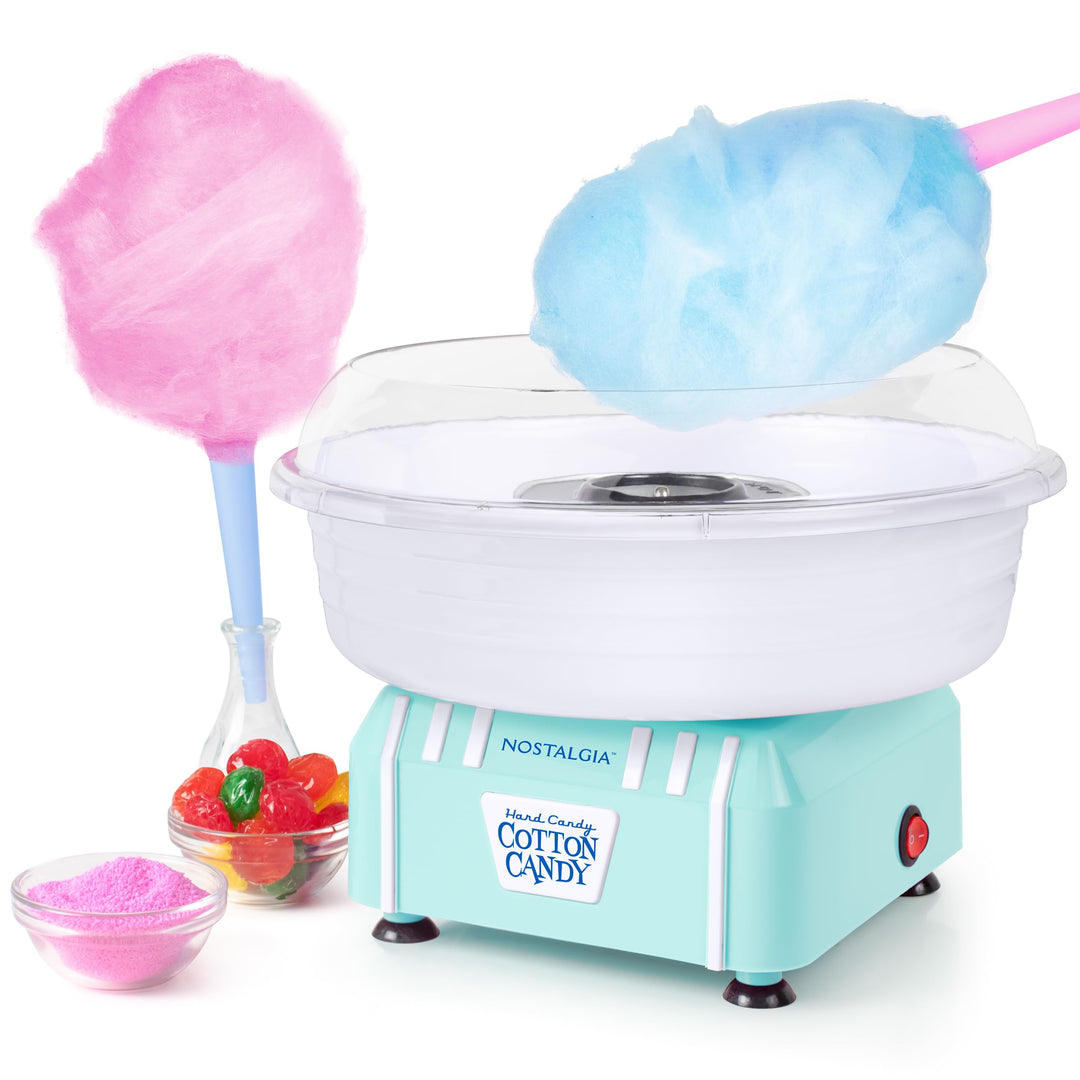 Nostalgia retro table candyfloss machine, vintage cotton candy machine for hard sweets and sugar, aq