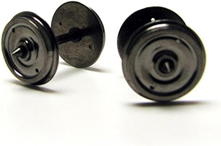 Passagierwagenräder, 14,1 mm, 2 Löcher, 10 Stück
